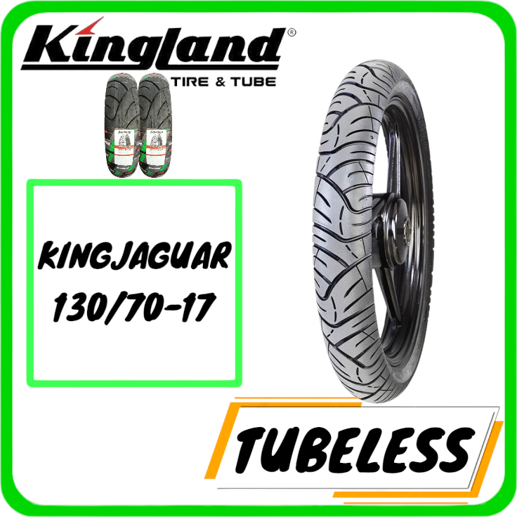 BAN TUBELESS KINGLAND KING JAGUAR 130/70-17