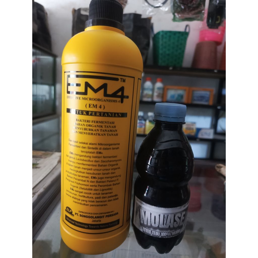 Paket EM4 Pertanian + Molase