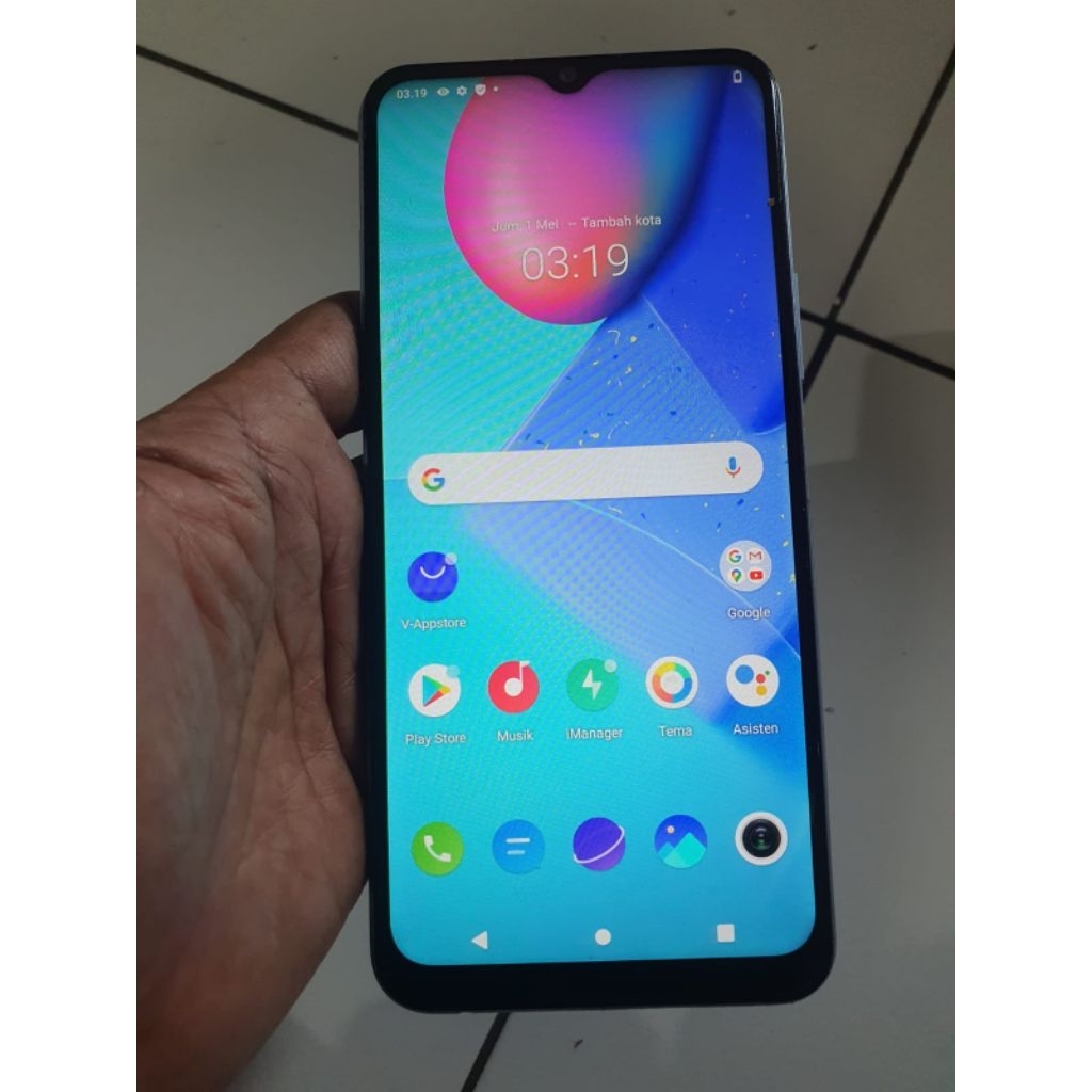 VIVO Y12S RAM 3/32 SECOND