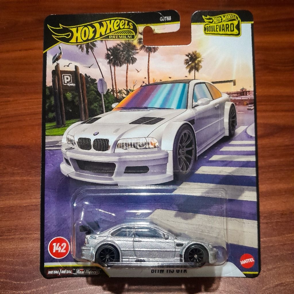 HOT WHEELS PREMIUM BMW M3 GTR - Silver