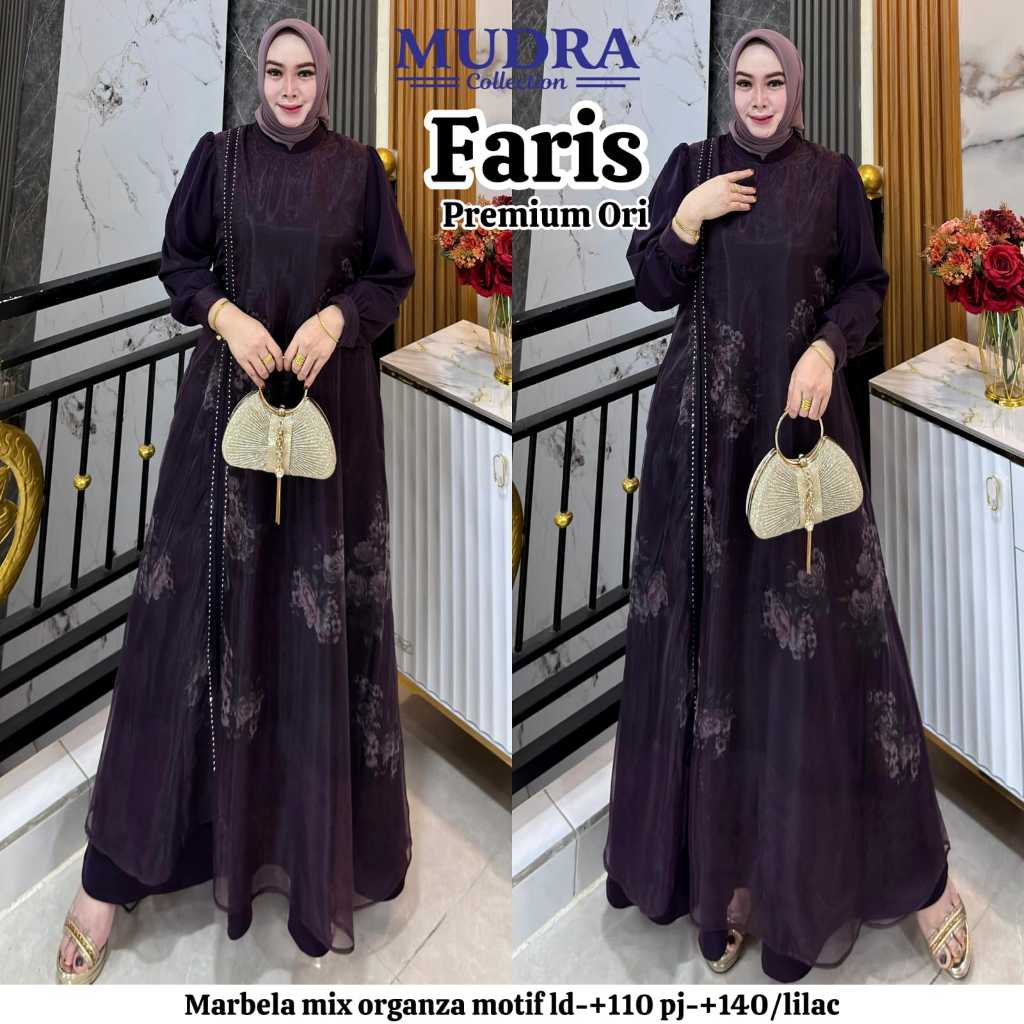 Gamis Mudra Collection / Gamis Terbaru / Gamis Wanita / Gamis Premium / Inusa / Ansya / Ina / Ernika