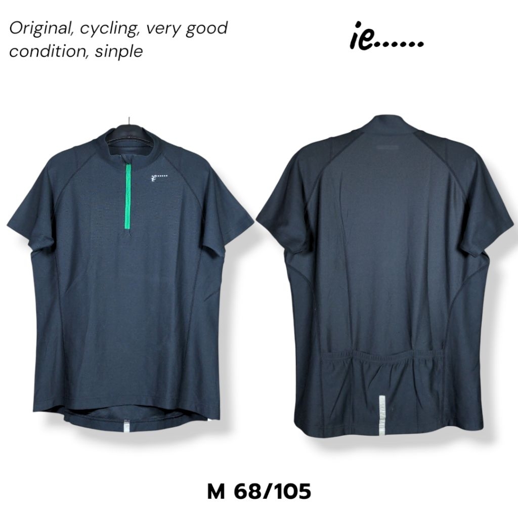 ie Jersey Sepeda Gowes Cycling Size M Desain simple dan polos