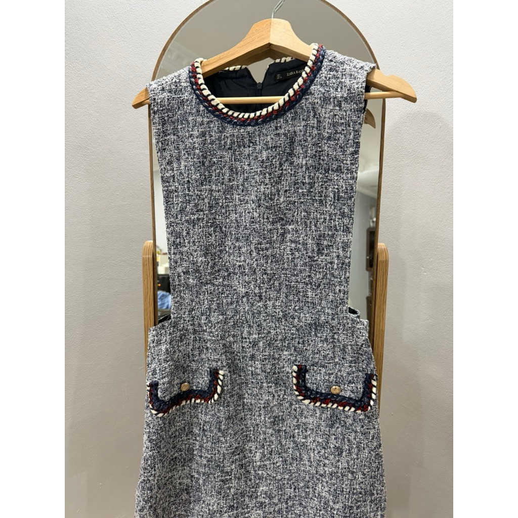 Preloved Zara Tweed OL Dress