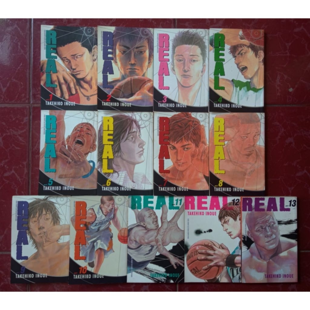 Paket komik Real 1-13 (Takehiko Inoue)