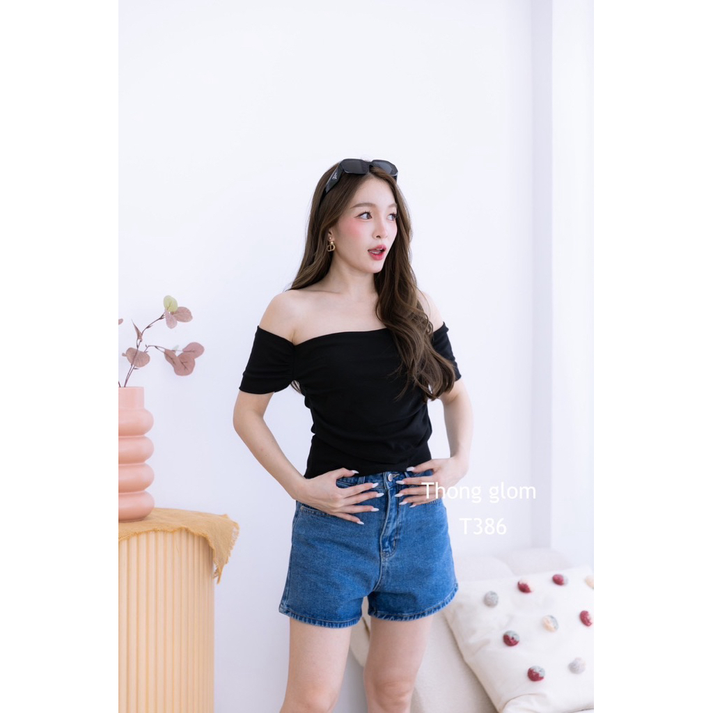 THONG GLOM TOP #T386 BKK - READYSTOCK