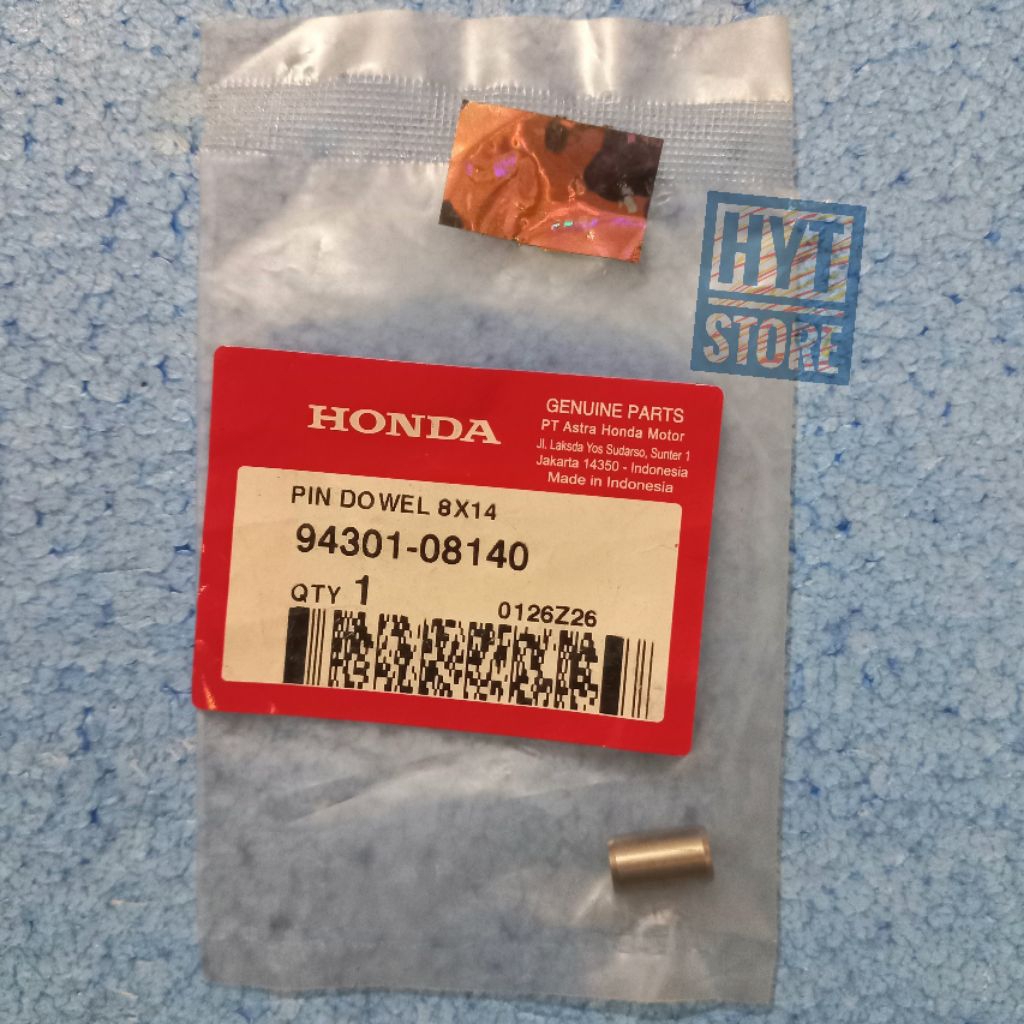 Pin Dowel 8x14 Bosh Bos Blok Beat ADV CBR Karisma Mega Pro Sonic PCX Vario 94301-08140 / 9430108140
