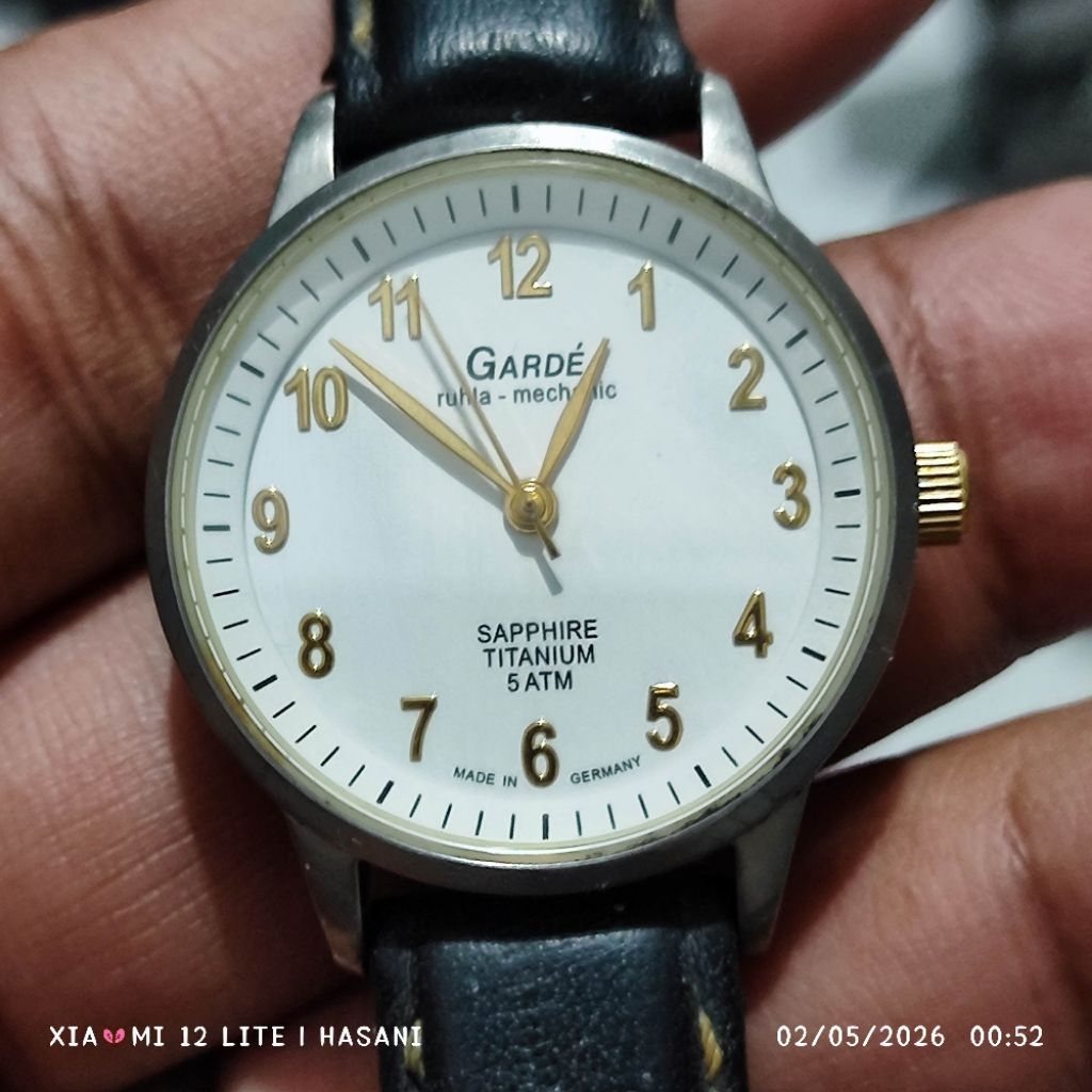 jam tangan garde Made in Germany mesin SU / rusia