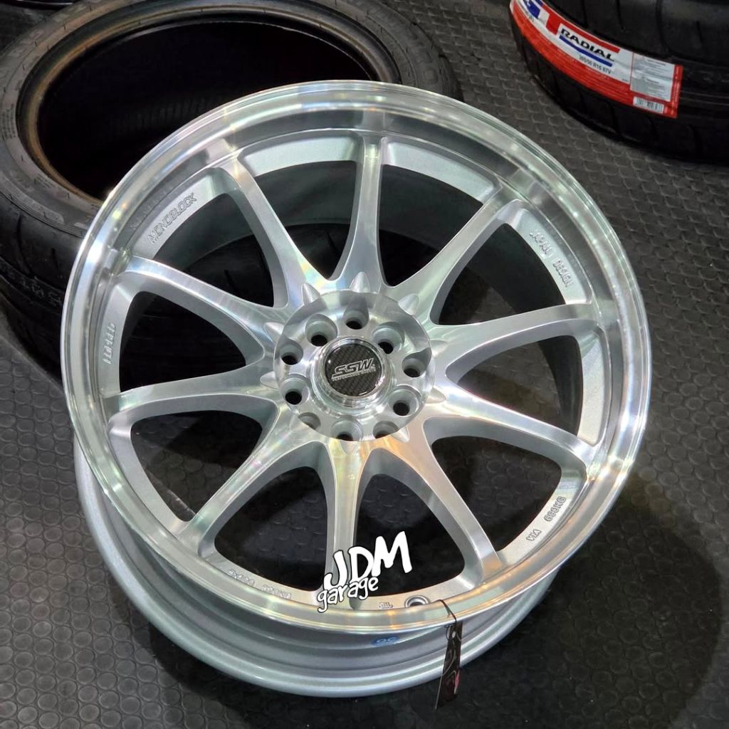 velg CE28 SSW ORIGINAL THAILAND r18 lebar 9,5 pcd 5x114,3 ET 18 velg mobil ring 18 pnp mobil r18 reb