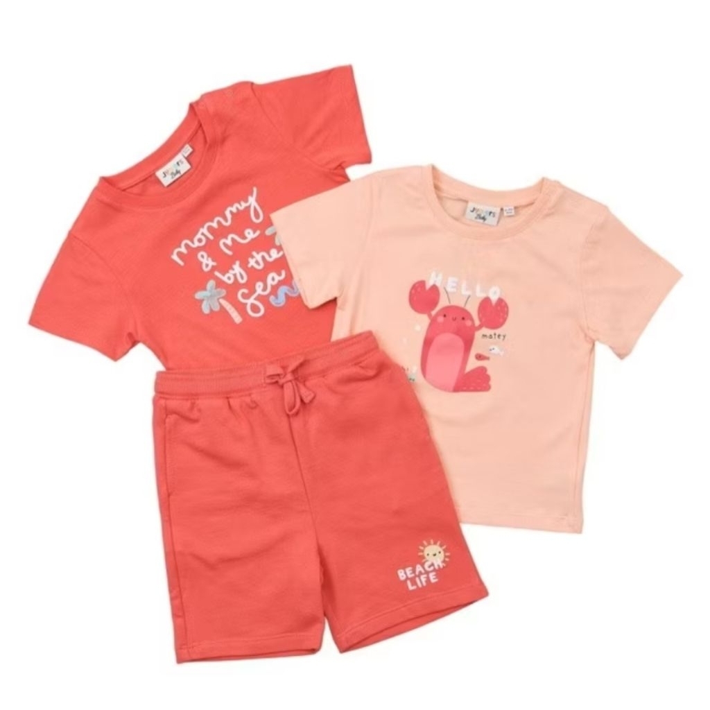 Set Baju 3in1 Babyshop Juniors Kepiting