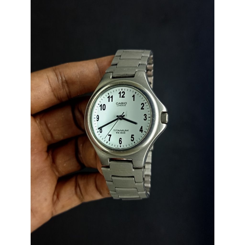 JAM CASIO LINEAGE TITANIUM LIN163 ORIGINAL