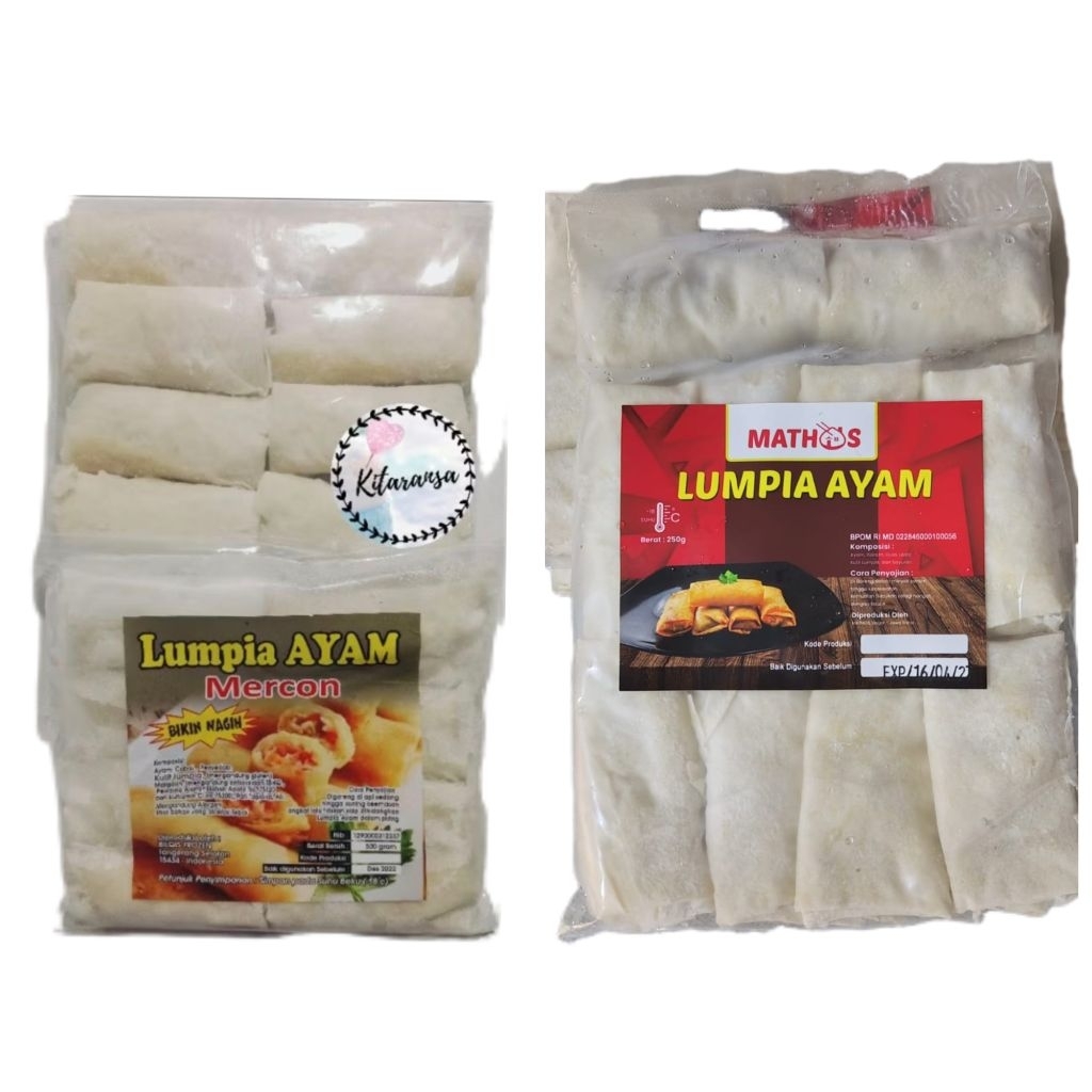 Lumpia Ayam Mercon/Lumpia Pedas/Lumpia Sadis/Lumpia/Mathos/Lumpia Sayur