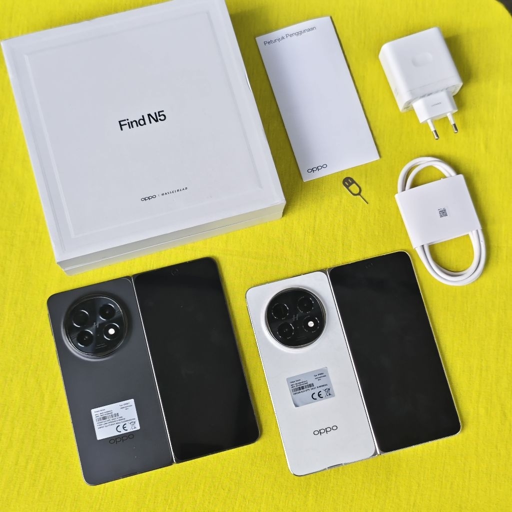 OPPO FIND N5 5G 16/512GB RESMI INDONESIA - Second Original - Garansi 2026 -