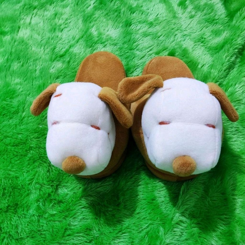 Sandal kamar / sliper karakter boneka anjing untuk dewasa dan anak