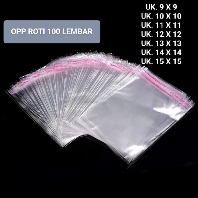 Plastik Opp 7x18 | 10x10 | 12x12 | 14x16 | 15x21