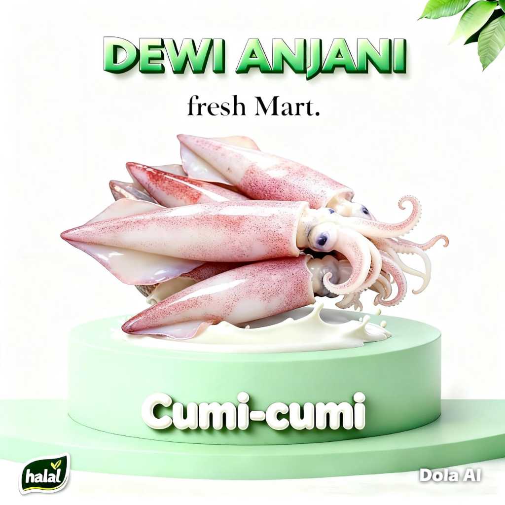 Cumi Frozen ±500gr / cumi cumi