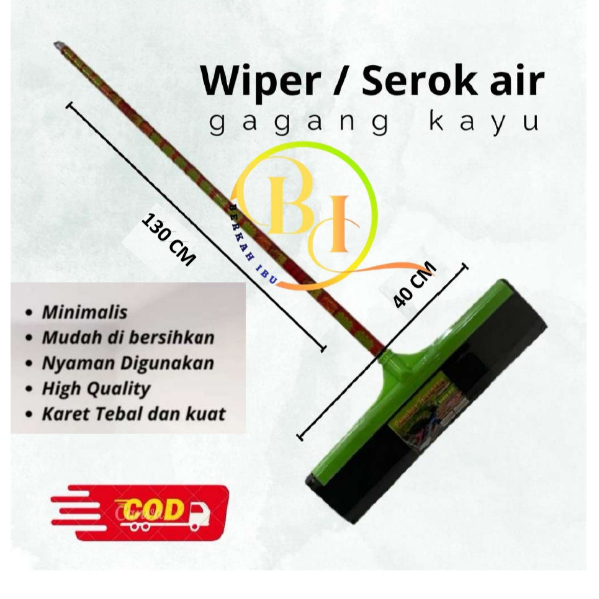 wipper serokan air lantai pendorong air pembersih lantai