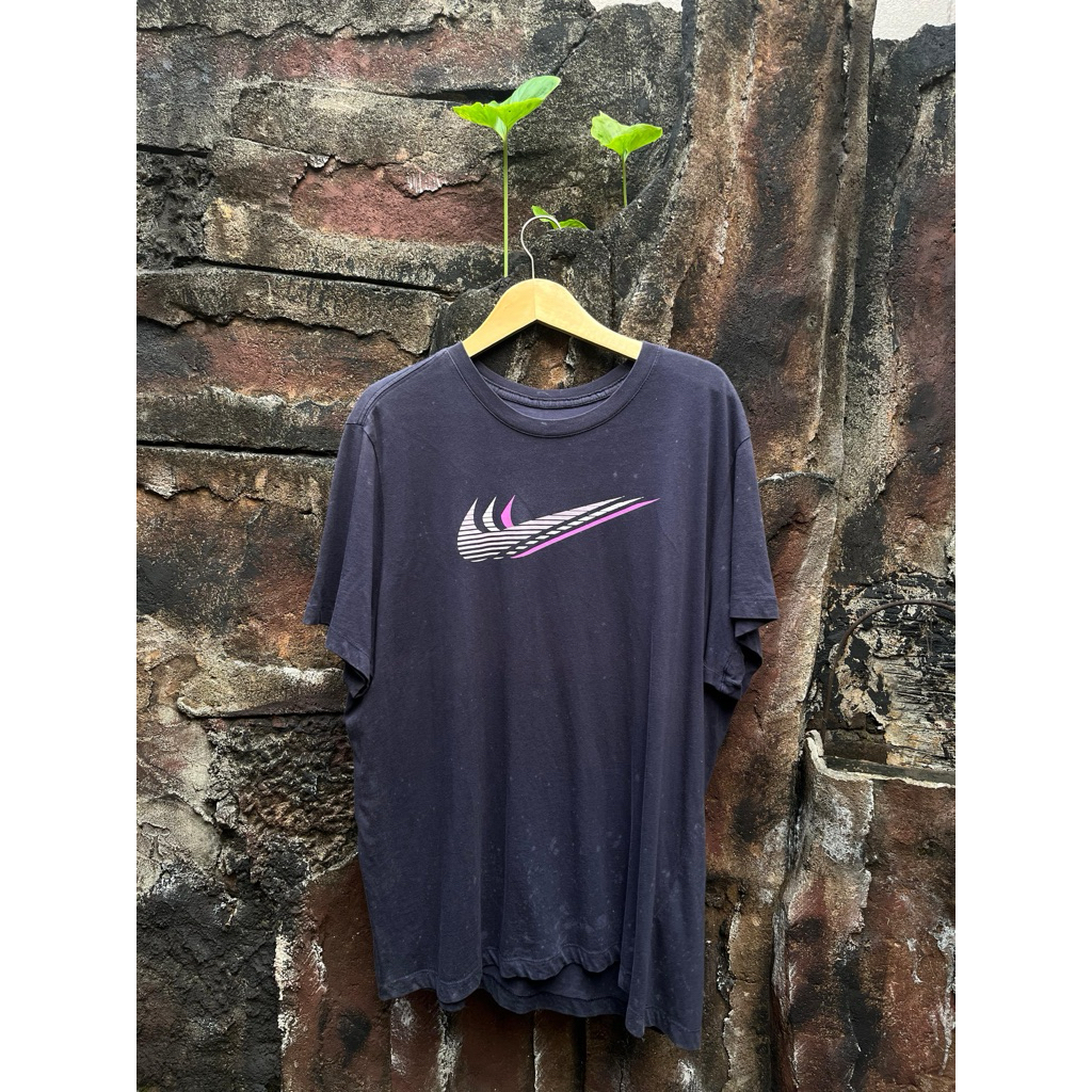 kaos warna navy oversize + admin