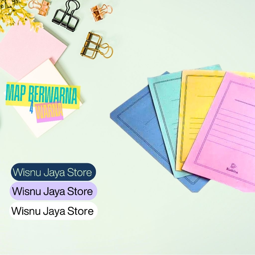 MAP LAMARAN KERJA / MAP MERAH / MAP BIRU / MAP KUNING / MAP TERMURAH!!!