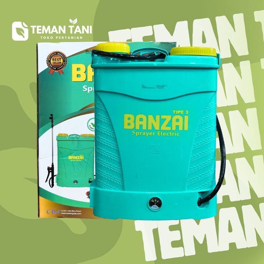sprayer elektrik tanaman pertanian 16L original banzai