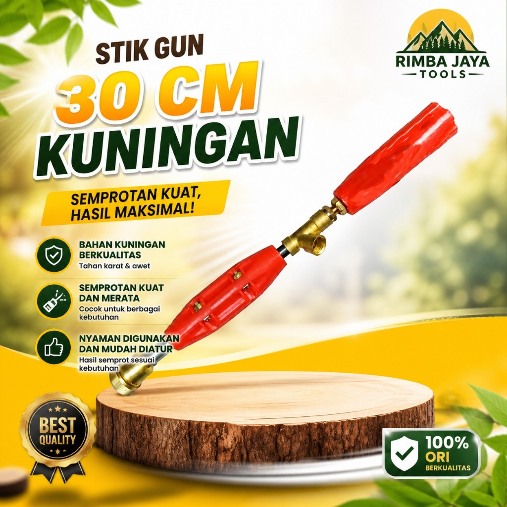 Stik Sanchin Steam Motor 33cm Model Lurus Gun Steam Gun Stim 33cm