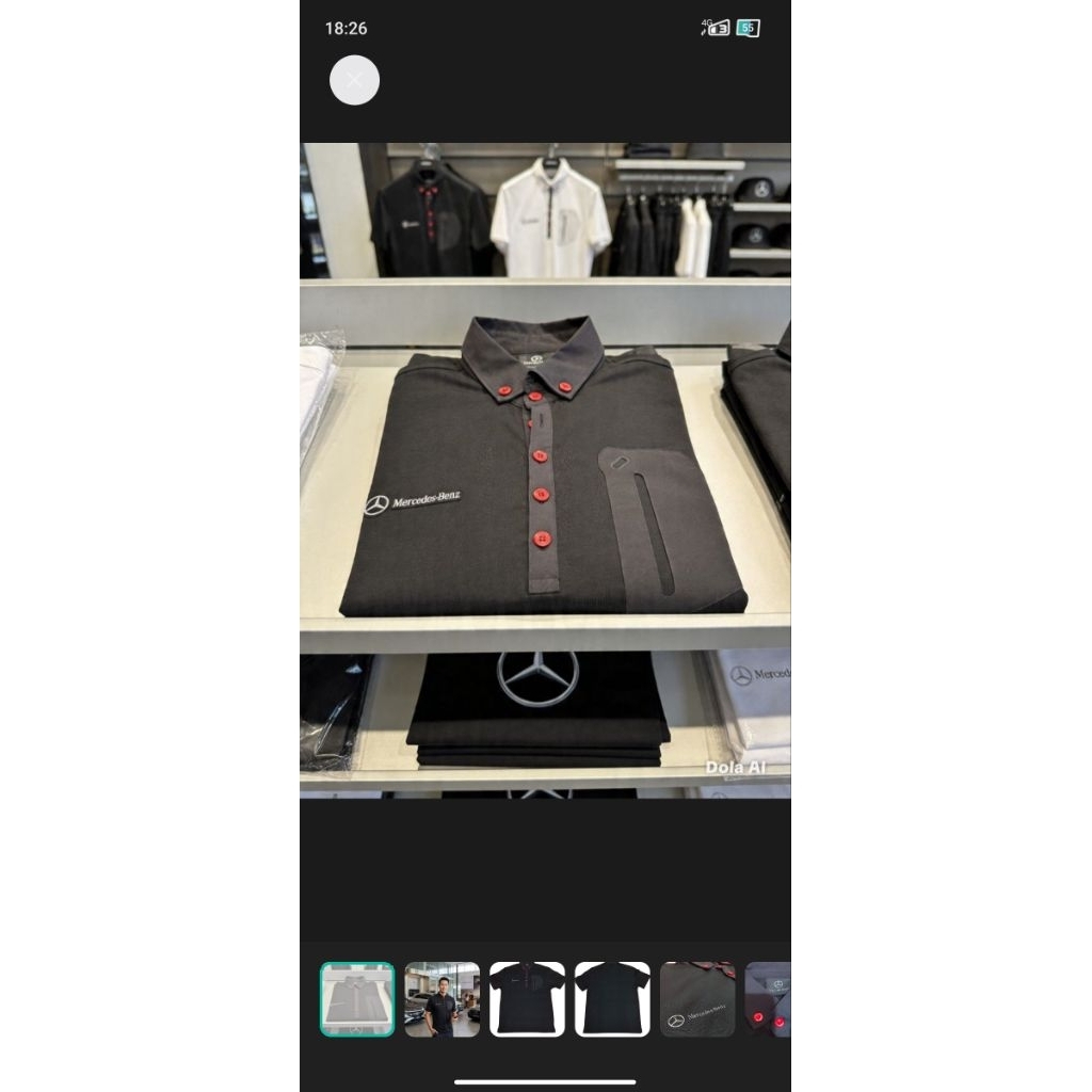 polo jersey mercedes benz