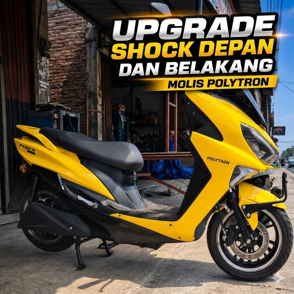 Upgrade Shockbreaker MOLIS POLYTRON FOX-R & FOX-S