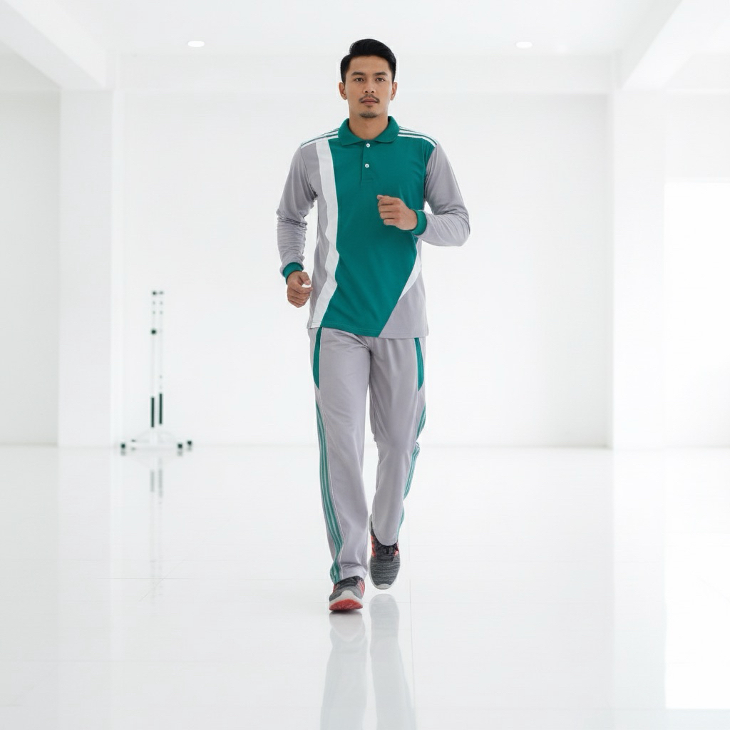 Setelan baju Olahraga Senam Pria / Wanita Terbaru / Seragam Baju Olahraga Senam