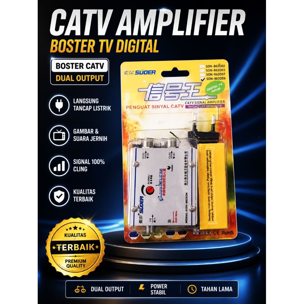 boster tv digital Dual Output