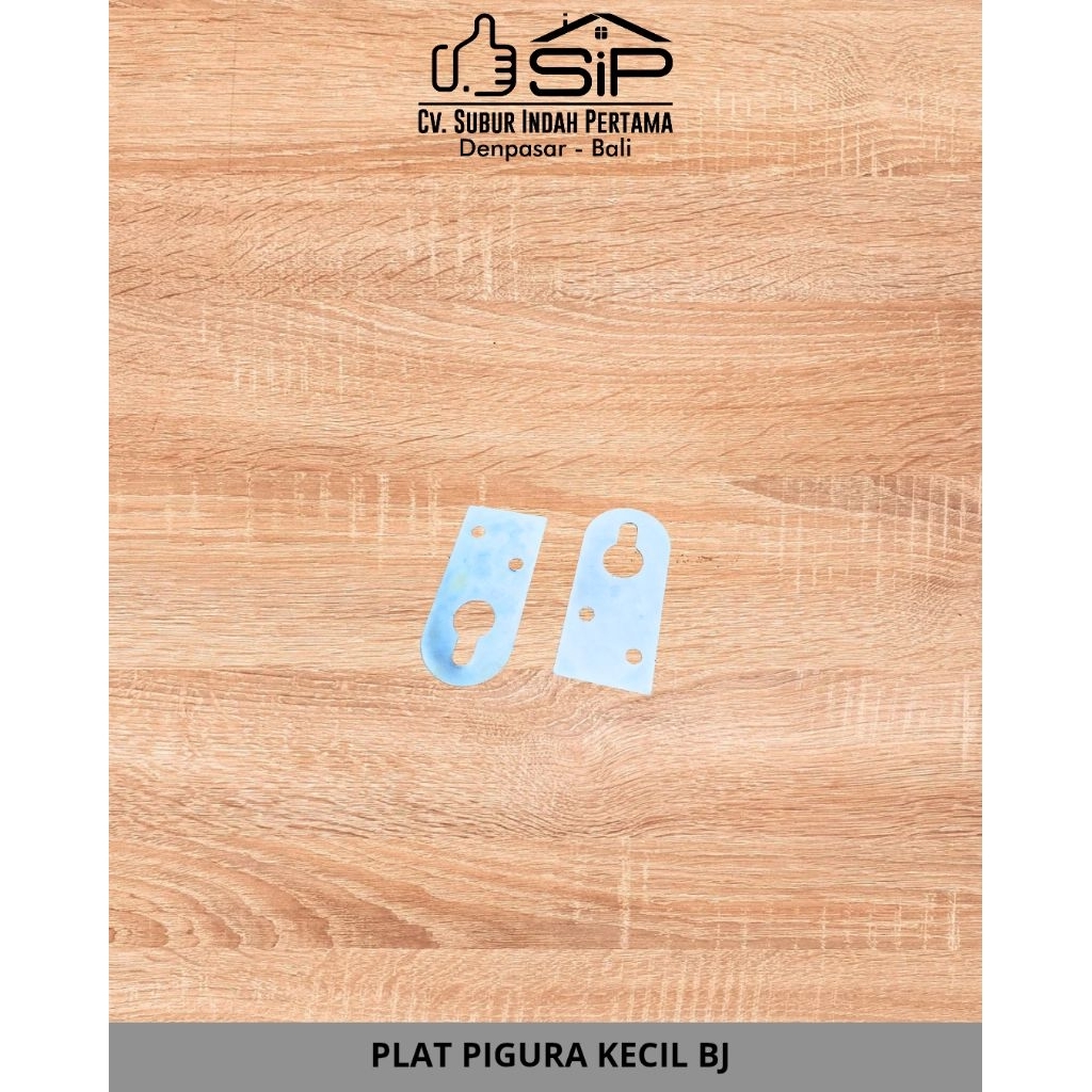 PLAT PIGURA KECIL BJ/PLAT GANTUNGAN/PIGURA
