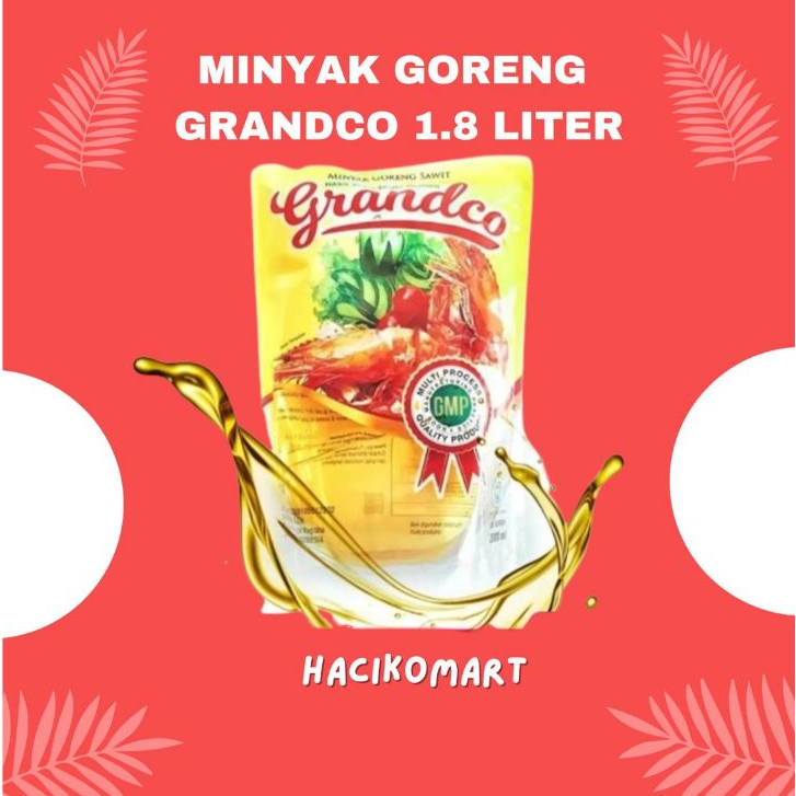 minyak goreng grandco 1,8 liter
