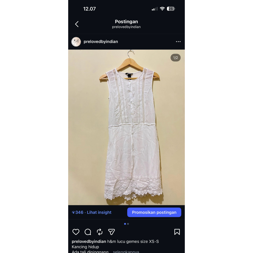 HM dress