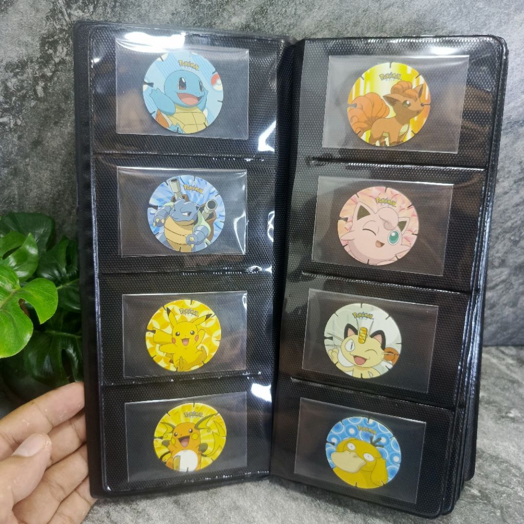 tazos pokemon lengkap fullset 100 pcs original chiki balls | kami juga jual kartu pokemon Tcg Japan 
