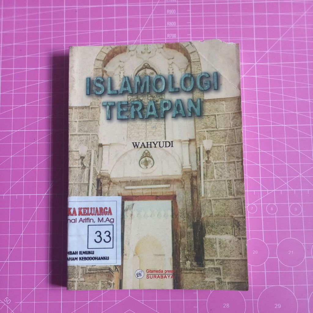 ISLAMOLOGI TERAPAN. WAHYUDI