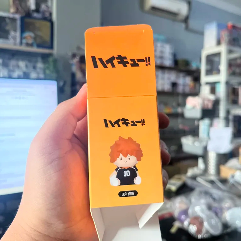 figur koleksi Chubby Chubby Sofubi  seri anime Haikyuu