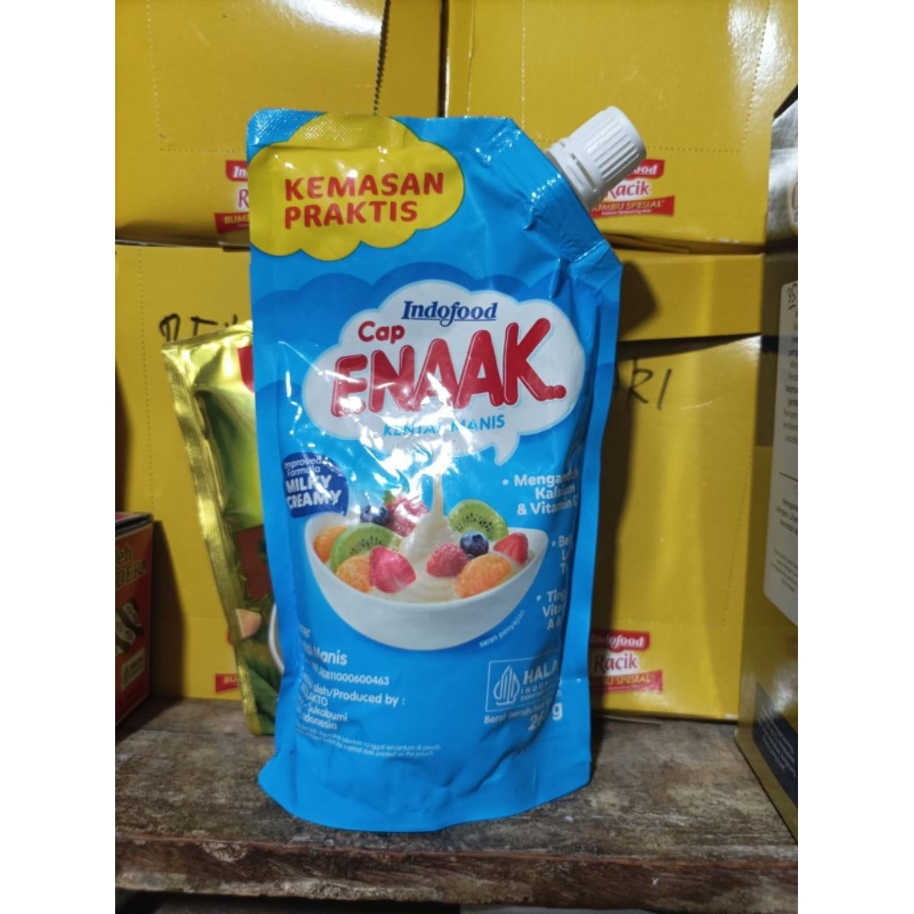 Susu kental manis cap Enak kemasan Pouch 260gr