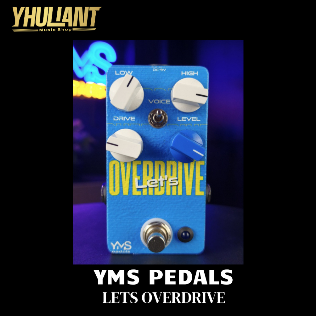 YMS Pedals Lets Overdrive Guitar pedal Effect Original
