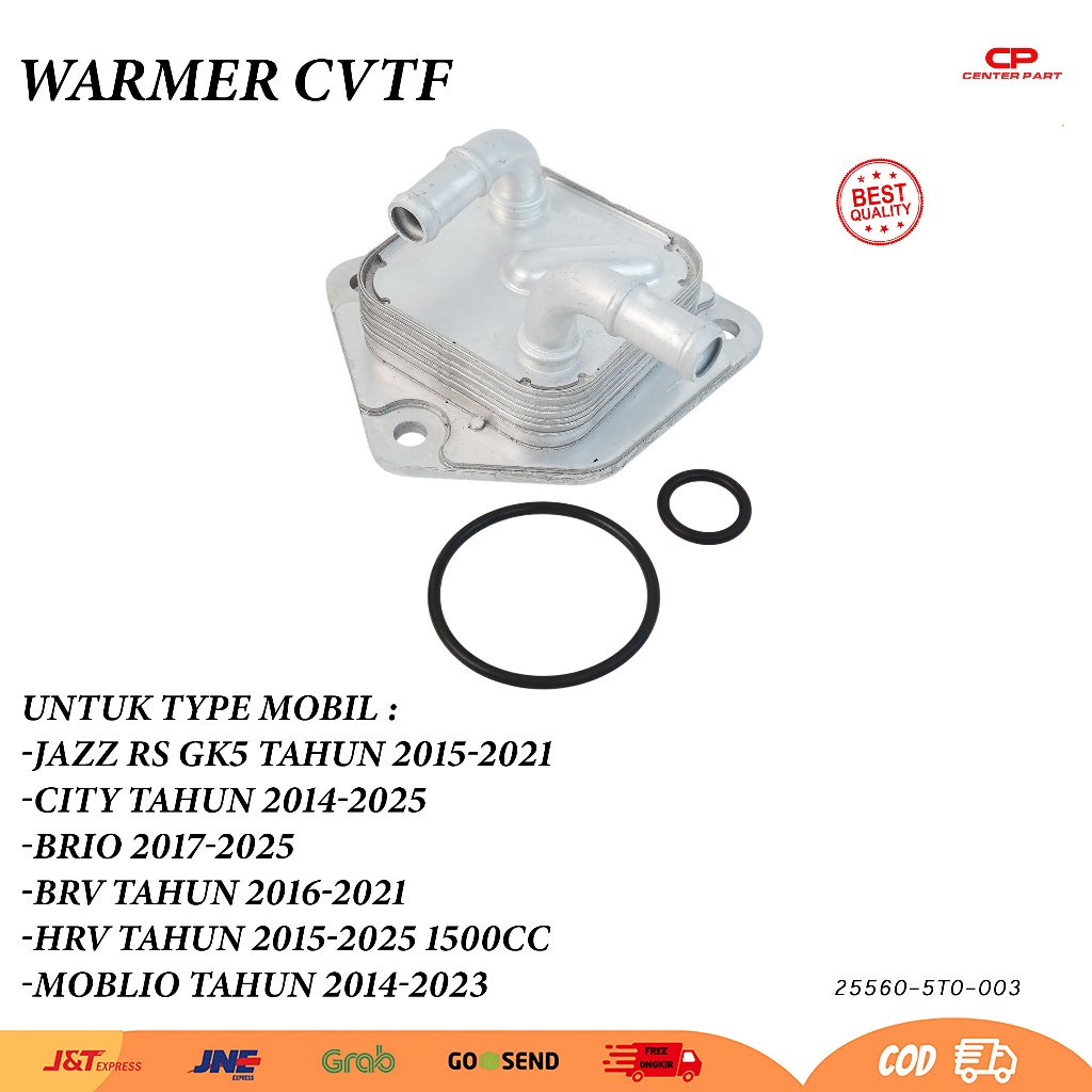 Warmer Matik Cvtf Pemanas Cairan Oli Matik Jazz 2015-2017 Hrv Brv Brio Mobilio City Hatchback