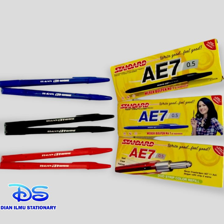 bolpen standard AE 7 0.5 mm (1 pack)