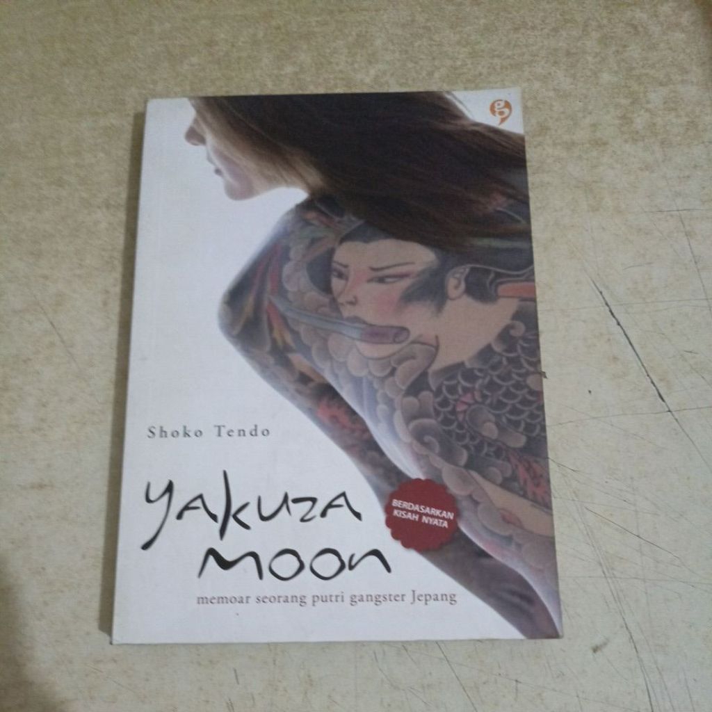 Buku Shoki Rendi Yakuza Moon Bedasarkan Kisah Nyata