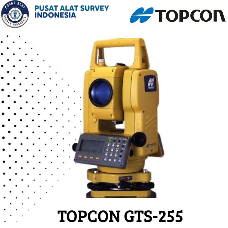 Total Station Topcon GTS-255/Bekas Lengkap