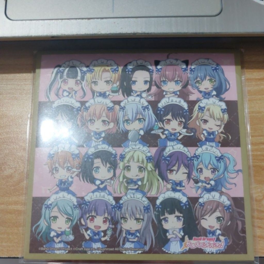 Mini Shikishi Bang Dream Bandori Raise a Suilen Morfonica Hello Happy World Roselia