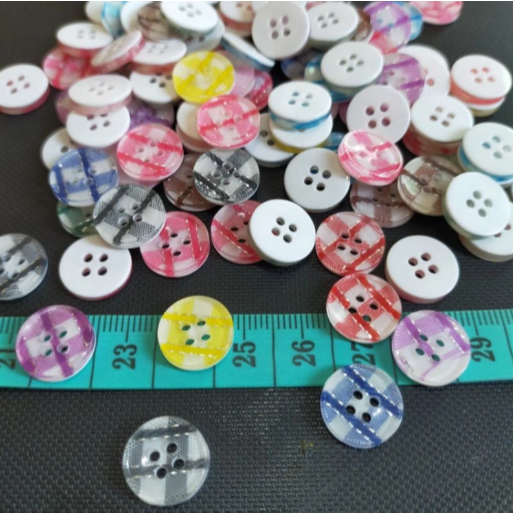 100pcs Kancing Variasi - Kancing Plastik - Kancing Hias