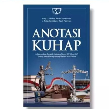 Buku Anotasi kuhap 2025