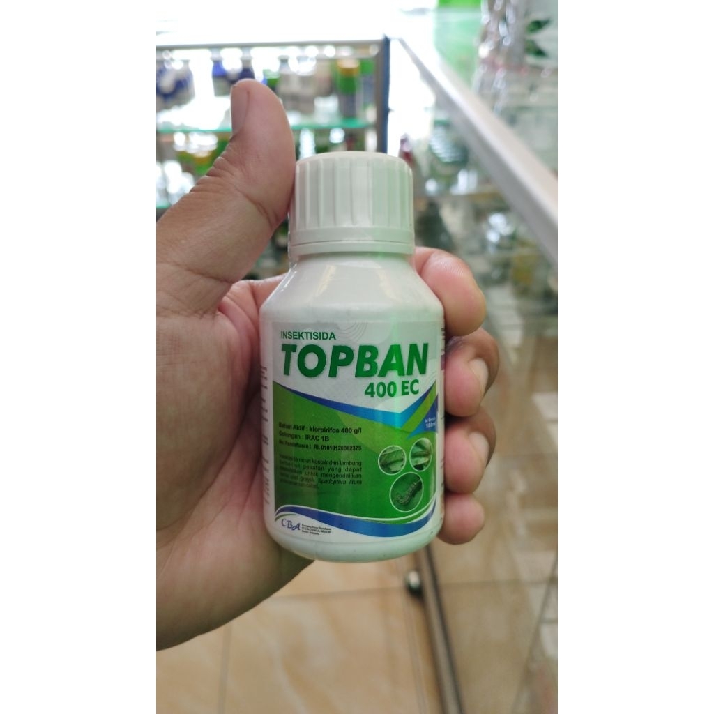 Topban 400 EC 100 ml Efektif mengendalikan ulat