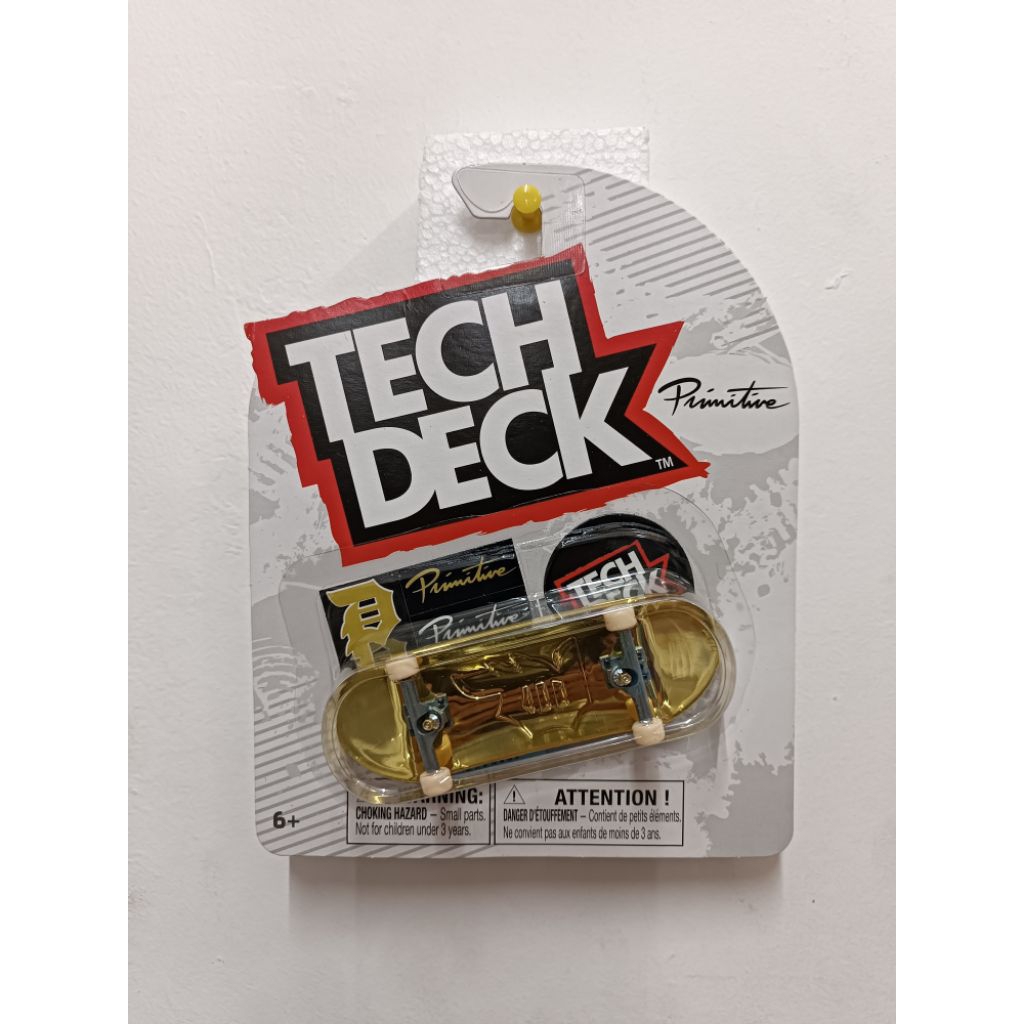 TECH DECK PRIMITIF GOLD RARE
