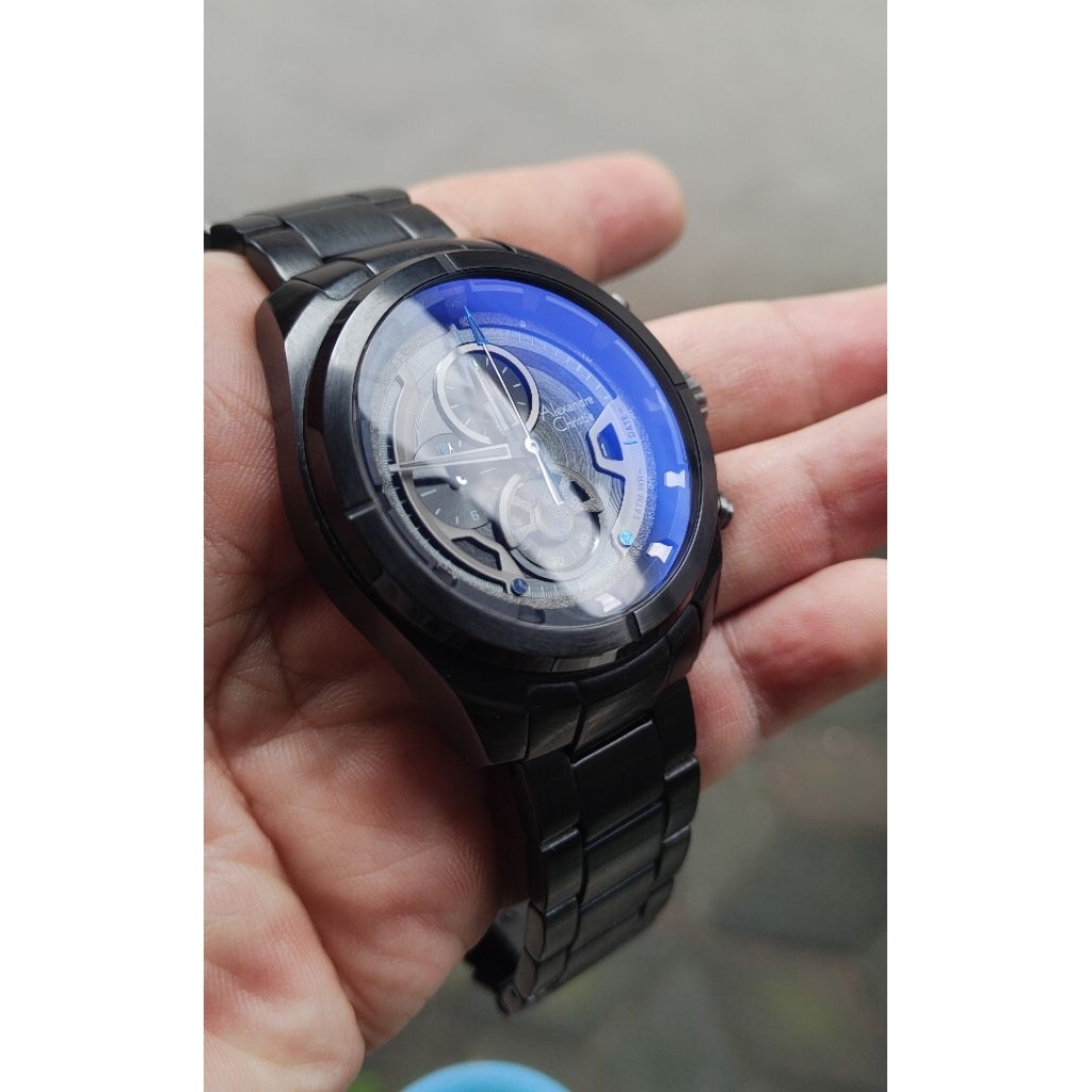 jam tangan original Alexandre Christie pria second bekas preloved