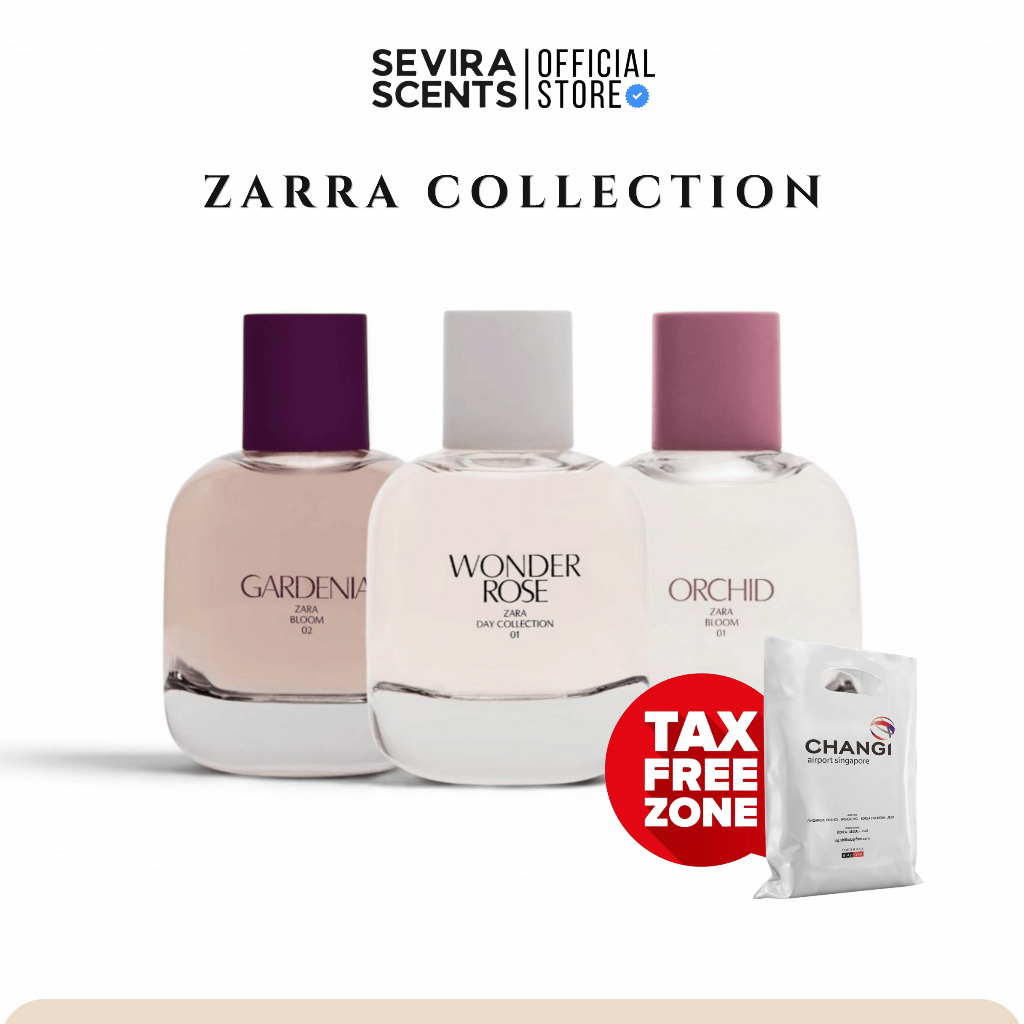 SEVIRA Parfum Wanita Zara Collection EDP [ 100% Original Singapore ] By Sevira Official Store
