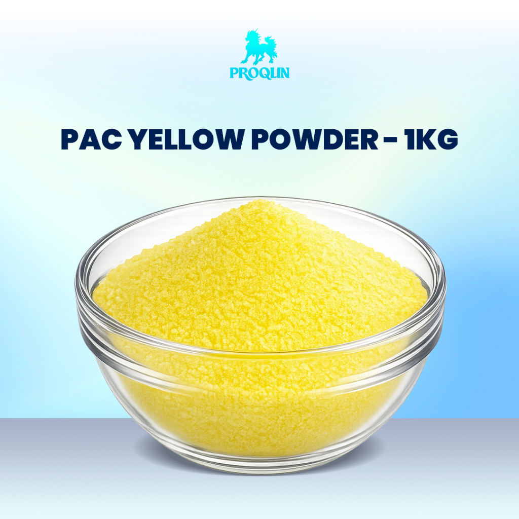 PAC  Yellow Powder / Poly Aluminium Chloride - 1 Kg