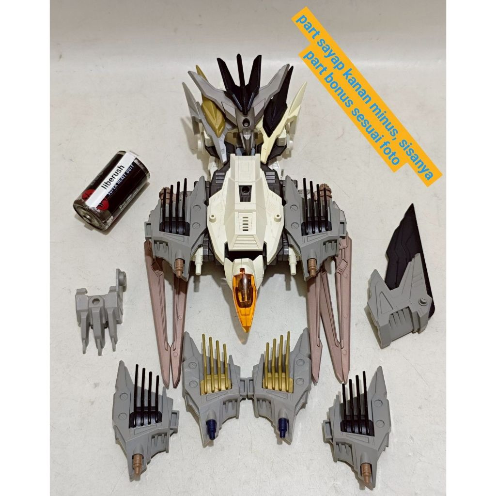 vintage tomy zoids jet falcon z builders blox for energy liger zero model kit mokit