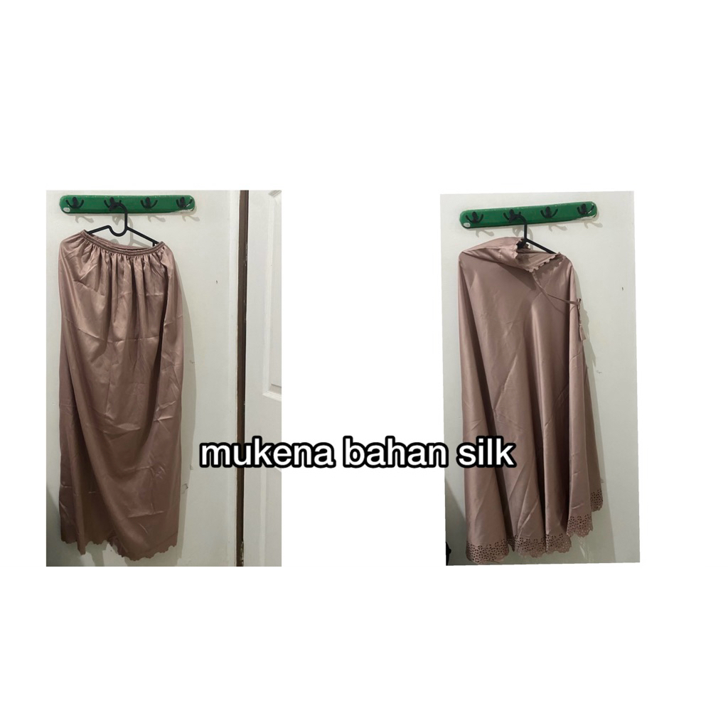 mukena bahan silk